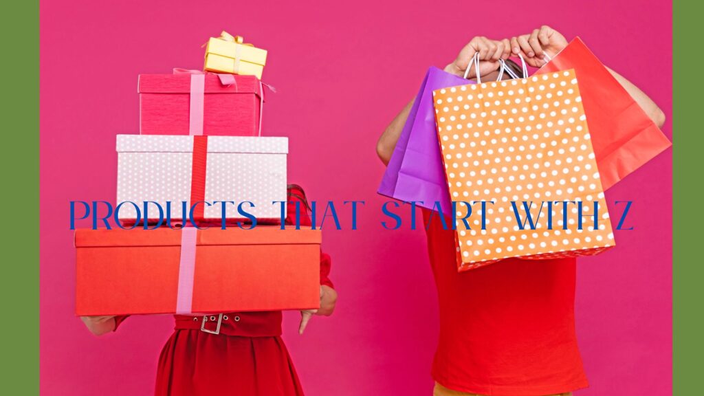 Objects (Clothing items, Toys, Products) that start with Z Rookbrand