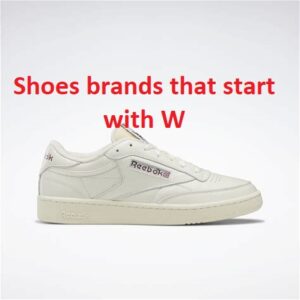 Shoes brands that start with W