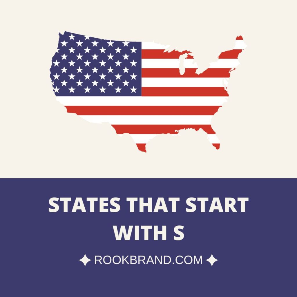 Image listing US states starting with the letter S