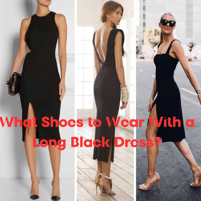 shoes to wear with black dress