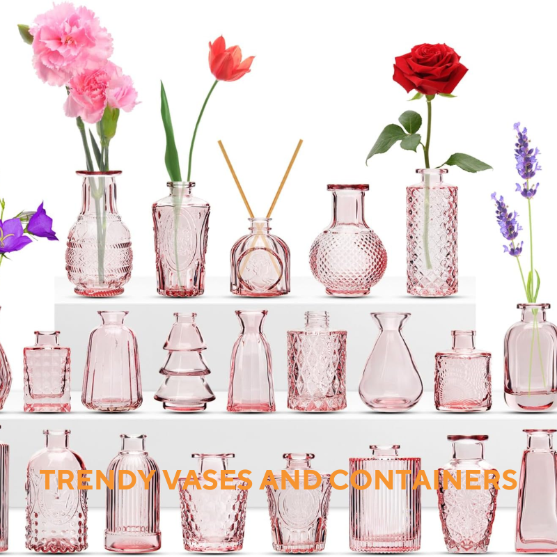 Top Gifts for Florists: Thoughtful Presents to Delight Your Floral Enthusiasts 7 Trendy Vases and Containers