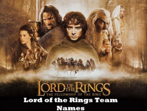 Lord of the Rings Team Names